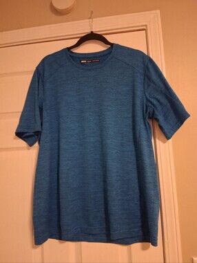 Men's Blue REI Co-op Short-Sleeve Performance T-Shirt, Size Large Tall